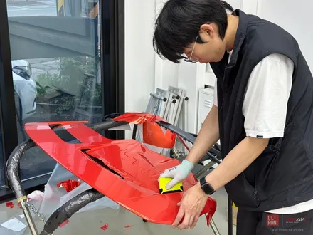 EV6 GT 라인 고광택 전체랩핑 / 화성시 향남읍 상신리