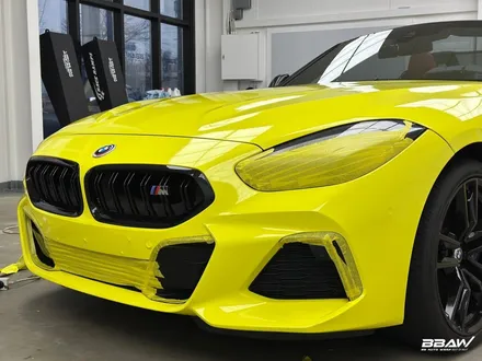 화성 BMW Z4 루시드 옐로우 전체랩핑 / 화성시 향남읍 상신리