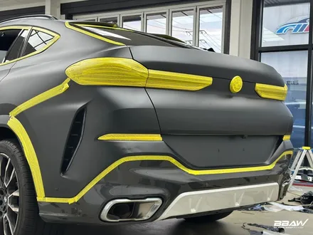 화성랩핑 BMW X6 G06 매트 블랙 전체랩핑 / 화성시 향남읍 상신리