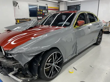 화성랩핑 BMW330e 락그레이 전체랩핑 / 화성,수원,오산