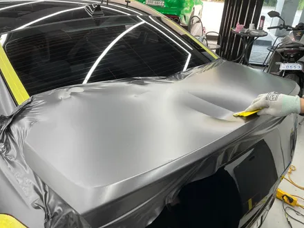 화성랩핑 제네시스 g70 사틴 다크 그레이 전체랩핑 시공 / 화성,수원,오산