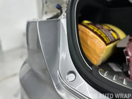 자동차랩핑 스팅어 오토 벨벳 GT실버 전체랩핑 / 화성시 향남읍 상신리