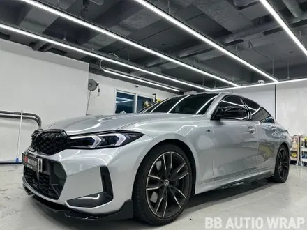 G20 M340I GT실버 전체랩핑+루프 블랙PPF 시공 / 화성시 향남읍 상신리