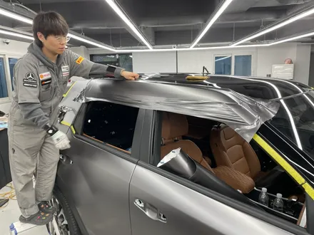 동탄랩핑 토레스 사틴 다크 그레이 전체랩핑+크롬딜리트시공 / 화성,수원,오산