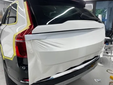 동탄화성랩핑 볼보 XC90 유광 화이트 펄 전체랩핑으로 분위기 전환 / 화성,수원,오산