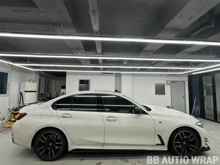G20 M340I GT실버 전체랩핑+루프 블랙PPF 시공 / 화성시 향남읍 상신리