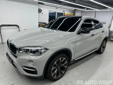 BMW F16 X6 전체랩핑 오토 벨벳 초크 그레이 크레용 시공 / 화성시 향남읍 상신리