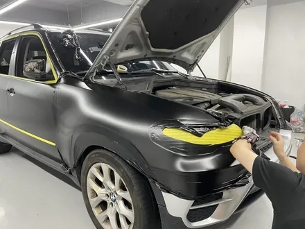 동탄 안산 랩핑 BMW X5 사틴블랙 전체랩핑 시공기 / 화성,수원,오산