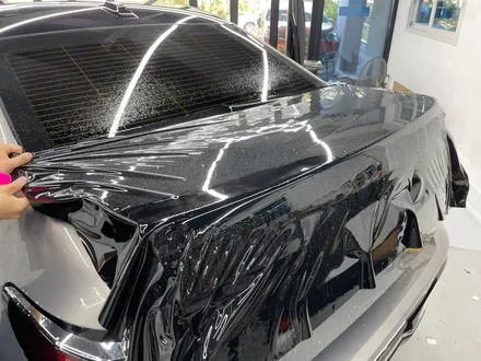 BMW 7시리즈 순정투톤랩핑 듀오톤 블랙 PPF 시공 / 화성,수원,오산