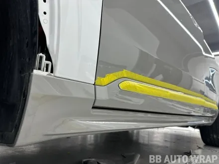 볼보 XC90 고광택 AX 초크 그레이 크레용 전체랩핑 시공 / 화성,수원,오산