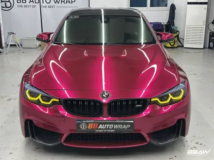 평택 동탄랩핑 M4 F82 전체랩핑 비닐 프로그 루벨 라이트 퍼플 / 화성시 향남읍 상신리