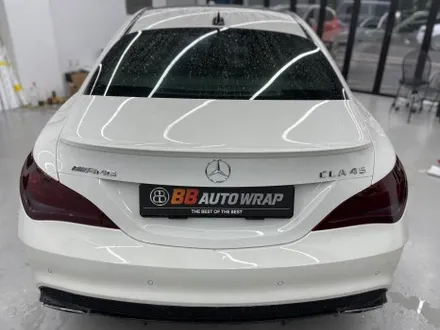 벤츠 CLA45AMG 클리프 디자인 스모그 PPF 시공으로 톤 다운 / 화성,수원,오산
