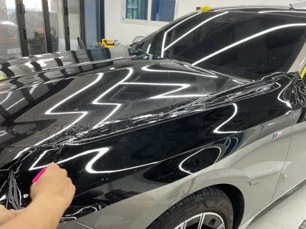 BMW 7시리즈 순정투톤랩핑 듀오톤 블랙 PPF 시공 / 화성,수원,오산