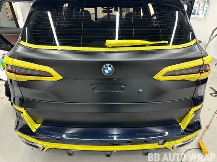자동차랩핑 BMW X5 3M 2080 사틴 블랙 전체랩핑 시공 / 화성,수원,오산