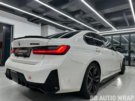 G20 M340I GT실버 전체랩핑+루프 블랙PPF 시공 / 화성시 향남읍 상신리