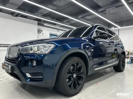 오산 안성랩핑 BMW X3 오토 벨벳 미드나잇 블루 전체랩핑 / 화성시 향남읍 상신리