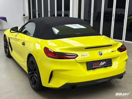 화성 BMW Z4 루시드 옐로우 전체랩핑 / 화성시 향남읍 상신리
