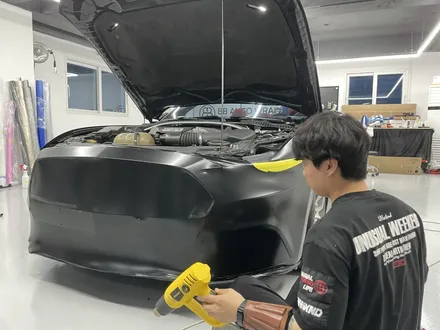 화성랩핑 머스탱GT 전체랩핑+바이퍼라인시공 / 화성,수원,오산