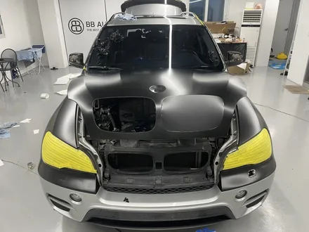 동탄 안산 랩핑 BMW X5 사틴블랙 전체랩핑 시공기 / 화성,수원,오산