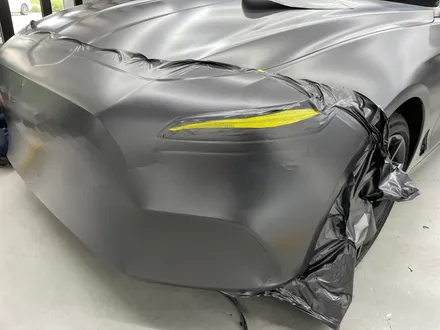 화성랩핑 제네시스 g70 사틴 다크 그레이 전체랩핑 시공 / 화성,수원,오산