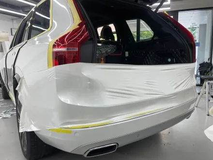 동탄화성랩핑 볼보 XC90 유광 화이트 펄 전체랩핑으로 분위기 전환 / 화성,수원,오산