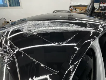 안성랩핑 BMW F10 5시리즈 크롬 죽이기+루프스킨+사이드미러 부분랩핑 시공 / 화성,수원,오산