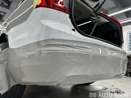 볼보 XC90 고광택 AX 초크 그레이 크레용 전체랩핑 시공 / 화성,수원,오산