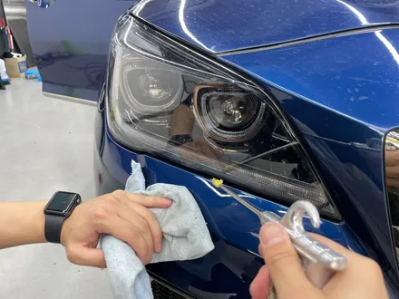 제네시스 G80 스포츠 스터닝 오렌지 전체랩핑 시공 / 화성,수원,오산