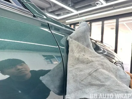 화성랩핑 제네시스 GV70 전체랩핑 AX 쵸크그레이 시공 / 화성,수원,오산