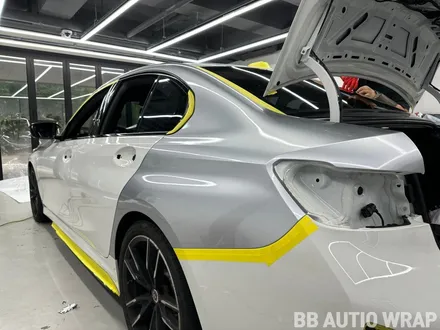 G20 M340I GT실버 전체랩핑+루프 블랙PPF 시공 / 화성시 향남읍 상신리