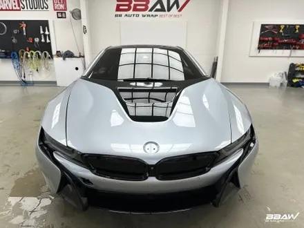 BMW I8 무광 사틴 블랙 전체랩핑 했어요 / 화성시 향남읍 상신리