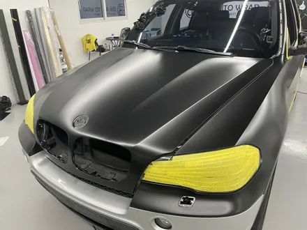 동탄 안산 랩핑 BMW X5 사틴블랙 전체랩핑 시공기 / 화성,수원,오산