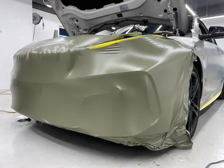 화성랩핑 BMW120I 사틴 카키 그린 전체랩핑시공 / 화성,수원,오산