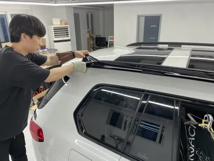 수원랩핑 BMW X7 블랙팩 전체크롬죽이기시공 / 화성,수원,오산