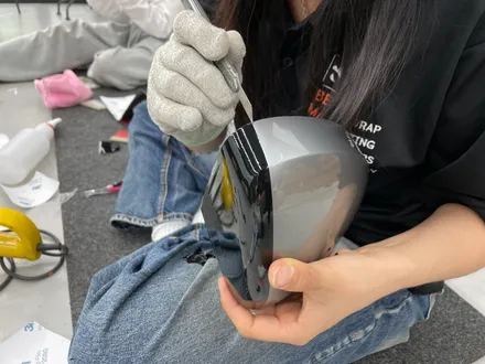 안산랩핑  티구안 올스페이스 투톤랩핑 시공 / 화성,수원,오산