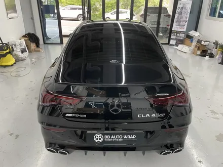 화성랩핑 벤츠cla45amg 클리프디자인라이트필름+크롬딜라이트시공 / 화성,수원,오산