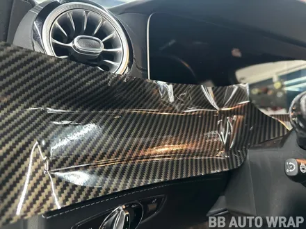 벤츠 AMG GT 3M 카본 실내랩핑 시공으로 분위기 전환 / 화성,수원,오산