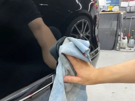 K9 랩핑제거 및 사틴블랙 전체랩핑 재시공 / 화성,수원,오산