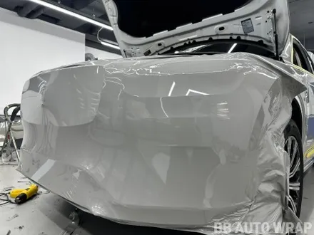 볼보 XC90 고광택 AX 초크 그레이 크레용 전체랩핑 시공 / 화성,수원,오산