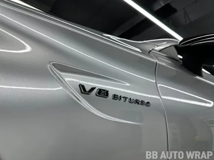화성 수원 C클래스 C63 AMG 비닐프로그 메탈실버 전체랩핑 / 화성시 향남읍 상신리