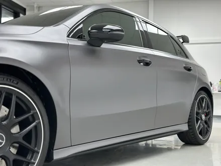 A45 AMG 전체랩핑 사틴 다크 그레이 시공 / 화성시 향남읍 상신리