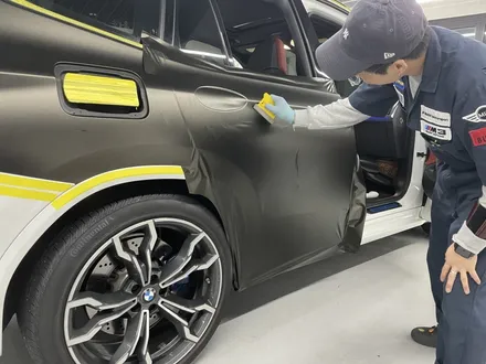 동탄랩핑 X3M 사틴더스트골드 전체랩핑+카본포인트 시공 / 화성,수원,오산