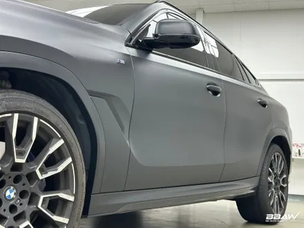 화성랩핑 BMW X6 G06 매트 블랙 전체랩핑 / 화성시 향남읍 상신리
