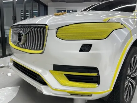 동탄화성랩핑 볼보 XC90 유광 화이트 펄 전체랩핑으로 분위기 전환 / 화성,수원,오산