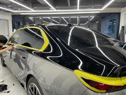 BMW 7시리즈 순정투톤랩핑 듀오톤 블랙 PPF 시공 / 화성,수원,오산