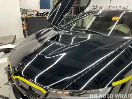 BMW I8 전체랩핑 비닐 프로그 하이그로시 블랙 시공 / BMW / i8 / 화성,수원,오산