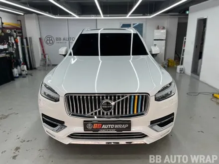 볼보 XC90 고광택 AX 초크 그레이 크레용 전체랩핑 시공 / 화성,수원,오산