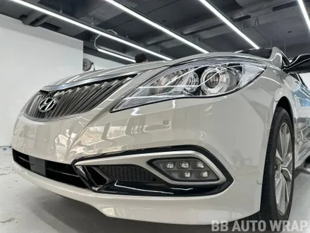 그랜저 hg 전체랩핑 ax 초크 그레이 크레용 랩핑 시공 / 화성,수원,오산