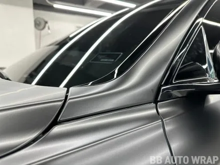제네시스 G70 3M 사틴블랙 전체랩핑 올 블랙 시공 / 화성시 향남읍 상신리