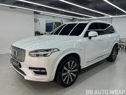 볼보 XC90 고광택 AX 초크 그레이 크레용 전체랩핑 시공 / 화성,수원,오산